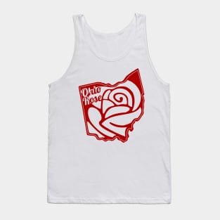 Ohio Red Rose Tank Top